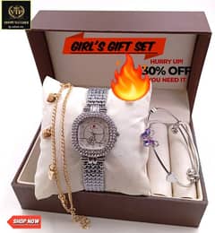 Girl jewelry beautiful watch "with home delivery"