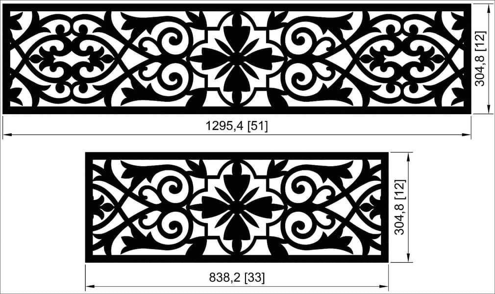 CNC design / 14G / 16G / sale / new design cutting / stairs / cnc 8