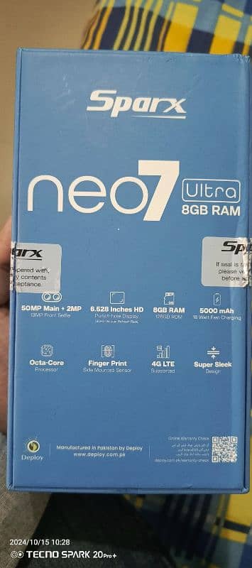 Sparx Neo 7 ultra 8