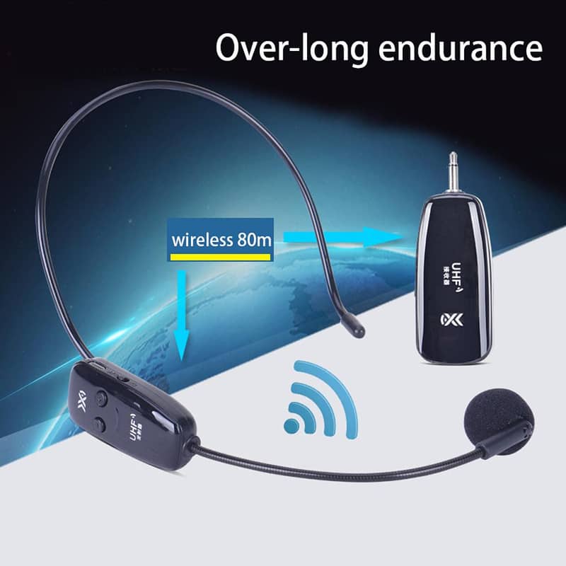 Wireless Microphone Headset Mic for Voice Amplifier Speaker Teaching 6