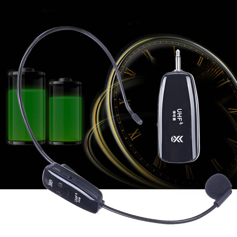 Wireless Microphone Headset Mic for Voice Amplifier Speaker Teaching 9