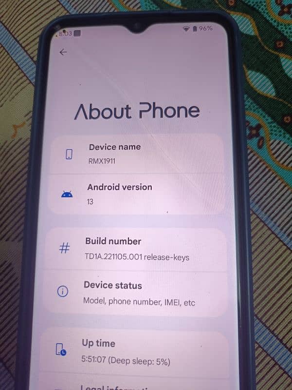 Realme 5 4/64gb for sale. Read ad first 2