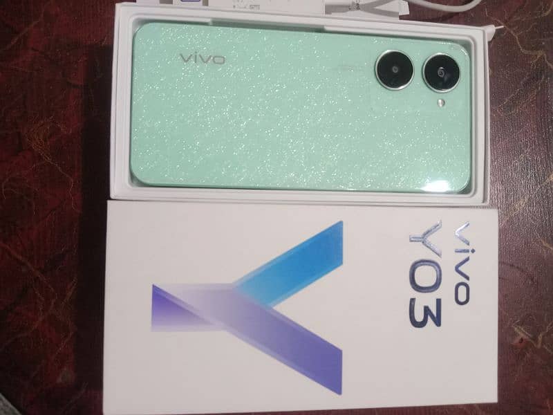 vivo y03 4/64 with all accessories and 6 month officially warranty 3