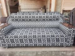 sofa set brand new 2 sall ki wrrnty k sat