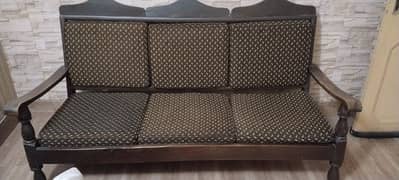 Wooden Sofa Set For Sale