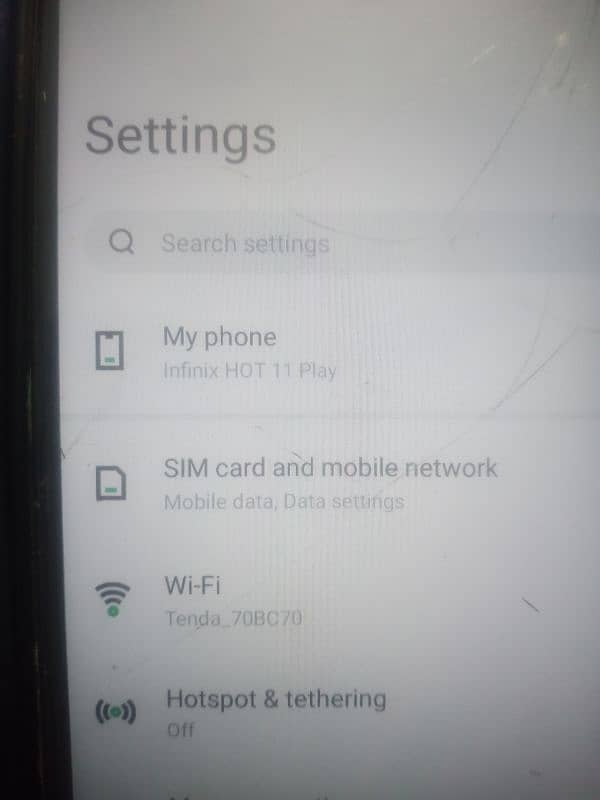 Infinix Hot 11 Play 4/64 with box(mic not working) 4