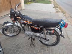 i sale my new condition 125bike  urgent need money