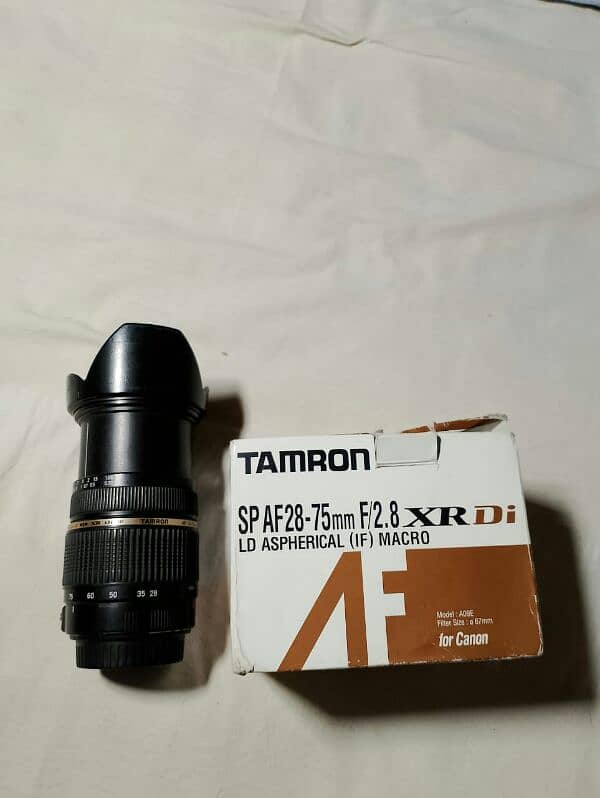 Tamron 28-75 f/2.8 Canon mount auto manual ok bus f/2.8 pr pic soft h 0