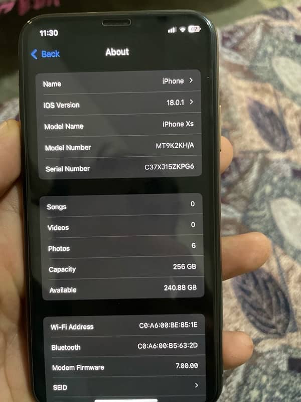 iphone xs pta 256 4