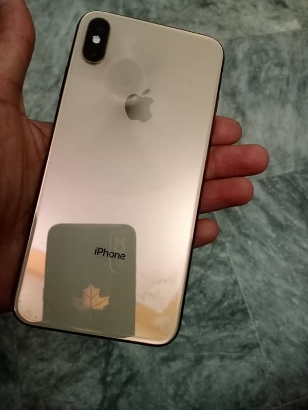 IPhone xs max 64gb Gold PTA approved 3