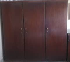 Wardrobe, Consoles and one dressing table in very good condition