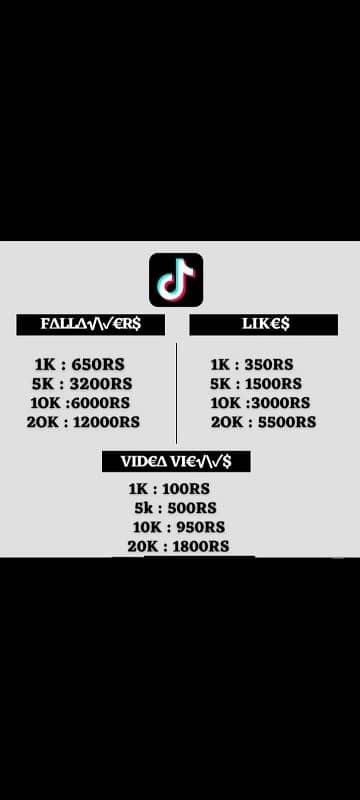 Instagram TikTok and YouTube service 1