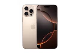 IPHONE 16 pro MAX DESERT TAITNIUM 256