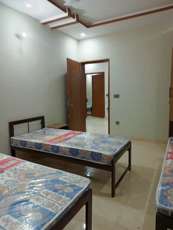 Running hostel building for rent setup for sale in Johar town opposite umt university hostels area profitable building 8