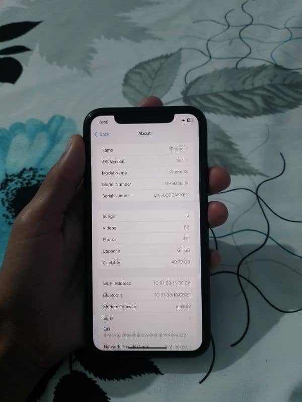 IPhone Xr battery health 88 6