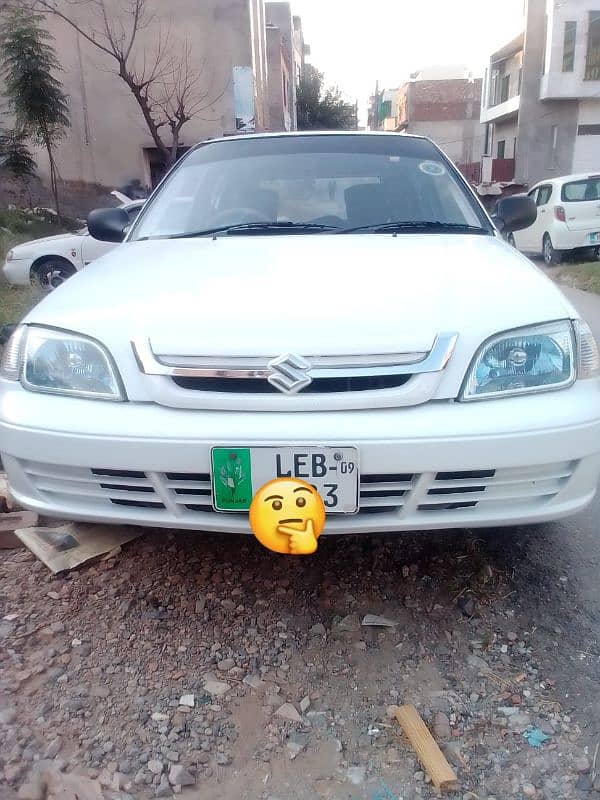 Suzuki Cultus VXRi 2009 Lahore number 0