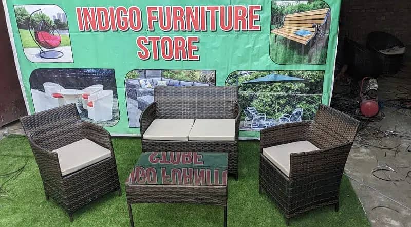 Rattan outdoor sofas, Lawn Garden Park furniture, Patio seating 15