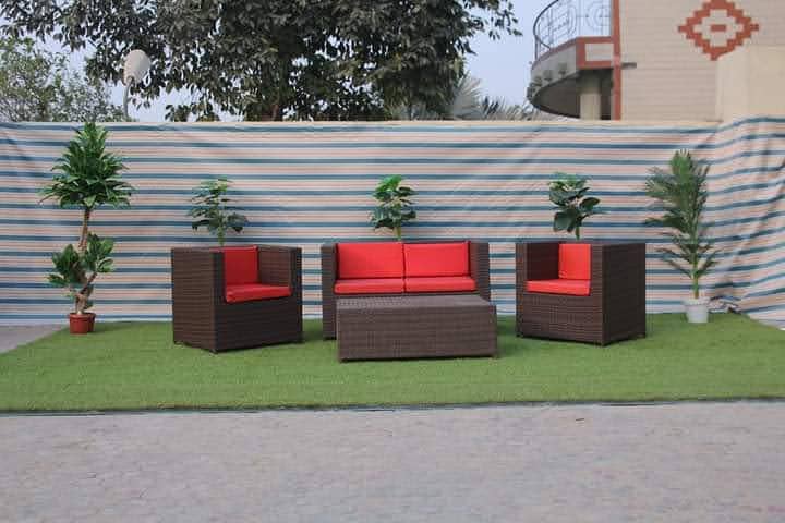 Rattan outdoor sofas, Lawn Garden Park furniture, Patio seating 18