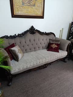 5 Seater Pure Sheesham Sofa Set 0