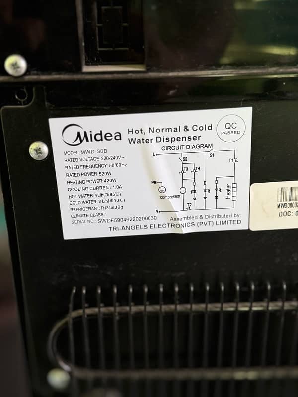 Water Dispenser Midea MWD-36B 0