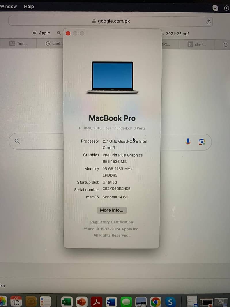 Macbook Pro 2018-19 5