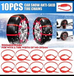 10pcs Universal Anti-Slip Car SUV Plastic Winter Tire Snow Chain