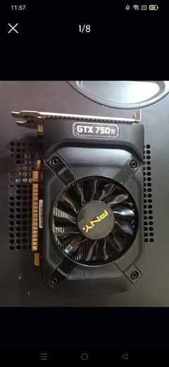 PNY GTX 750 TI graphic card 0