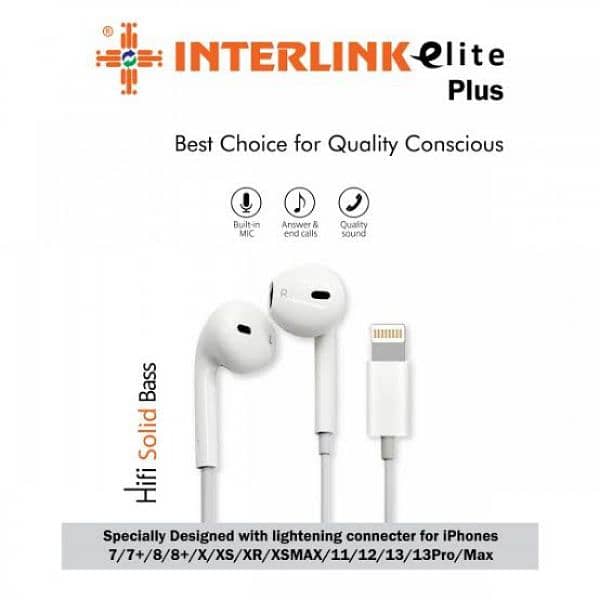 iphone handsfree interlink best sound quality 1