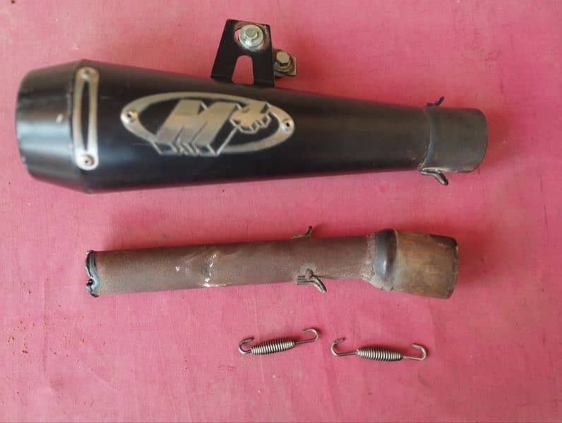 [M4] Exhaust For YBR 125 G/Z & For CB 125/150F 3