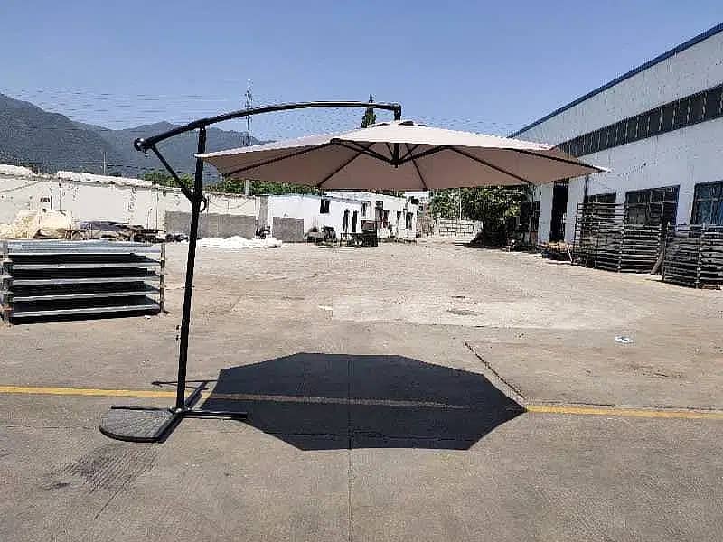 Imported patio Sidepole Umbrella outdoor shade canopy gazebo parasol 10