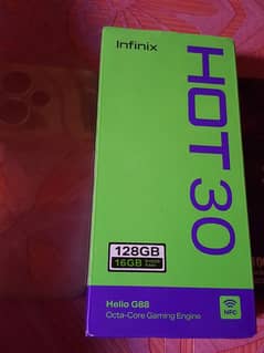 Hot 30 8+8gb ram 128 with box exchange possible