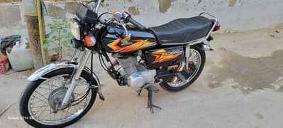 Honda 125 bike