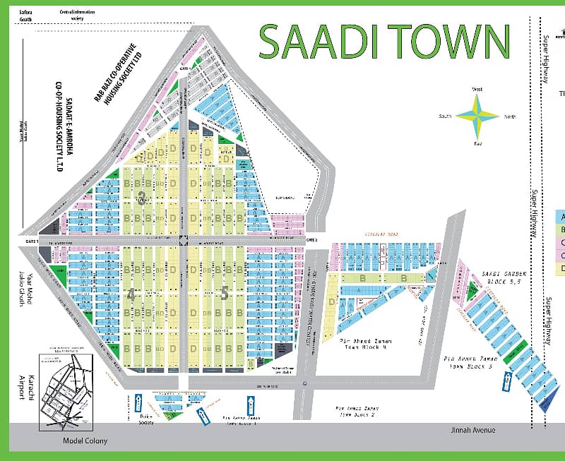 120 Sq Yd Plots Sell Purchase in Saadi Town And Saadi Garden Scheme 33 2