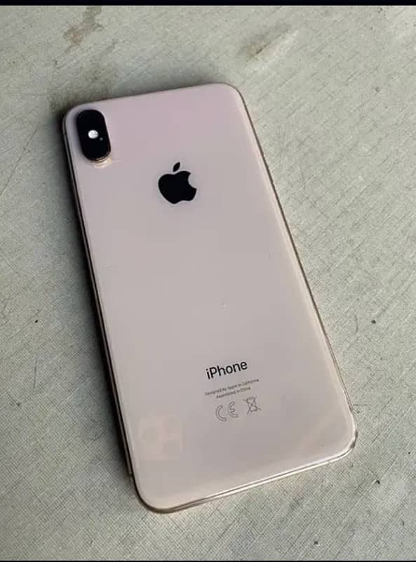 i phone x smax pta approved 256 gb 0