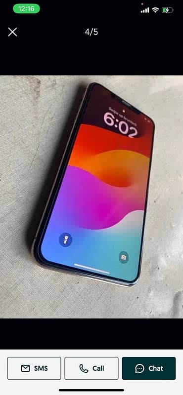 i phone x smax pta approved 256 gb 4