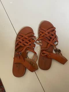 boho sandals pre loved 0