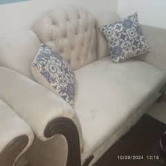 7 serater sofa set 3month used almost new