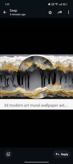 Stylish Wall Art, 3D Flex Wallpaper