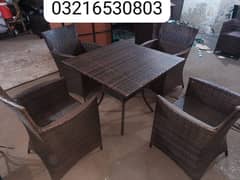 outdoor Rattan chairs restaurant furniture upvc chair