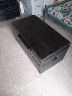 A wooden sandooq for sale