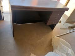 2 Desks good condition with glass top