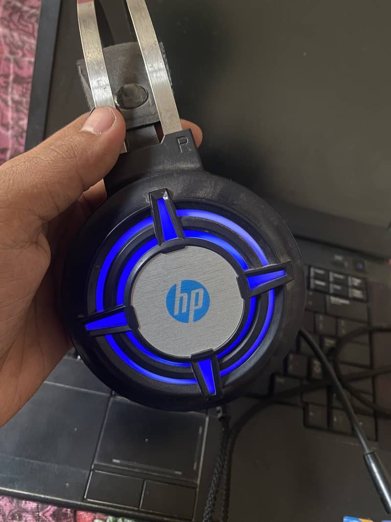 Original RGB HP H120 Gaming Headset with top notch Mic Quality 0