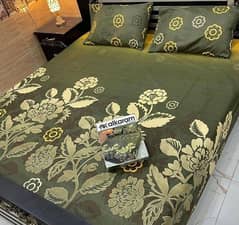 3 Pcs double bed sheets