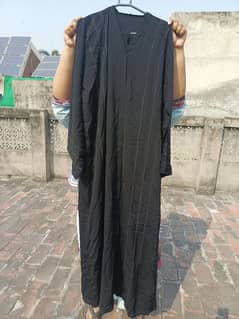 Brand New Un Touch Abaya Deep Black X Large Size