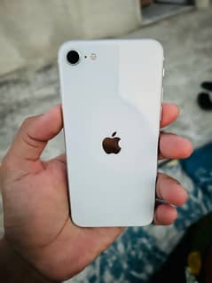 iPhone SE 2020 64gb non pta Jv front glass minor crack corner