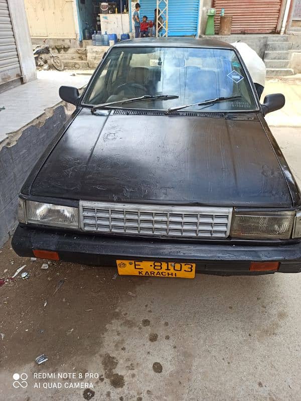 Nissan Sunny 1984 CNG petrol amplifier woofer 2