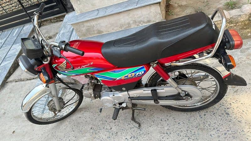 Honda Cd 70 Model 2018 Very Good Condition 3