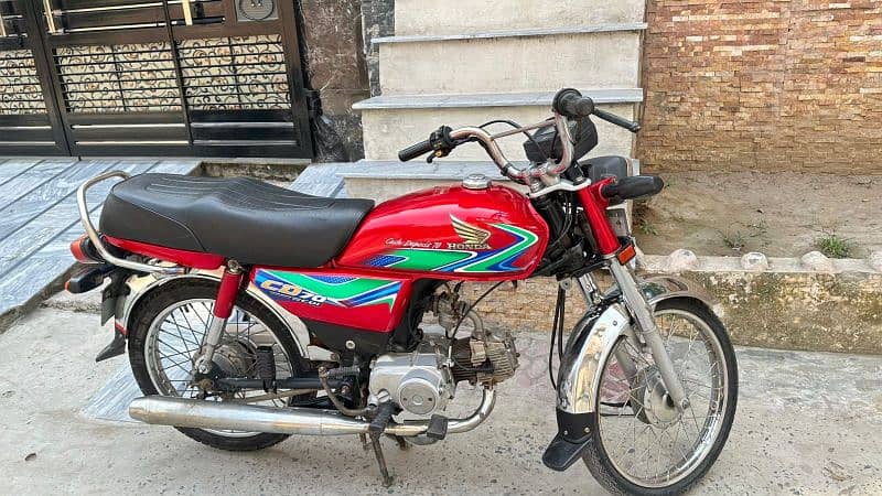 Honda Cd 70 Model 2018 Very Good Condition 6