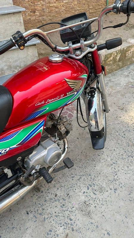 Honda Cd 70 Model 2018 Very Good Condition 12