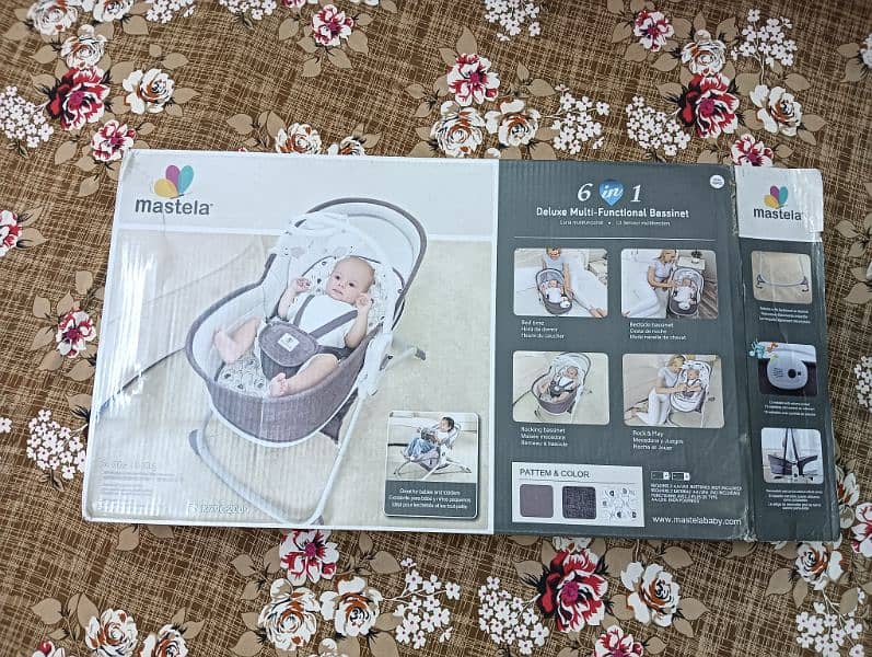 Mastela Deluxe Multifunctional Bassinet 6 in 1 2